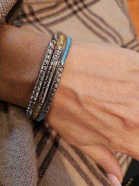 3/15$ POSITIVITY Stackable Bracelets